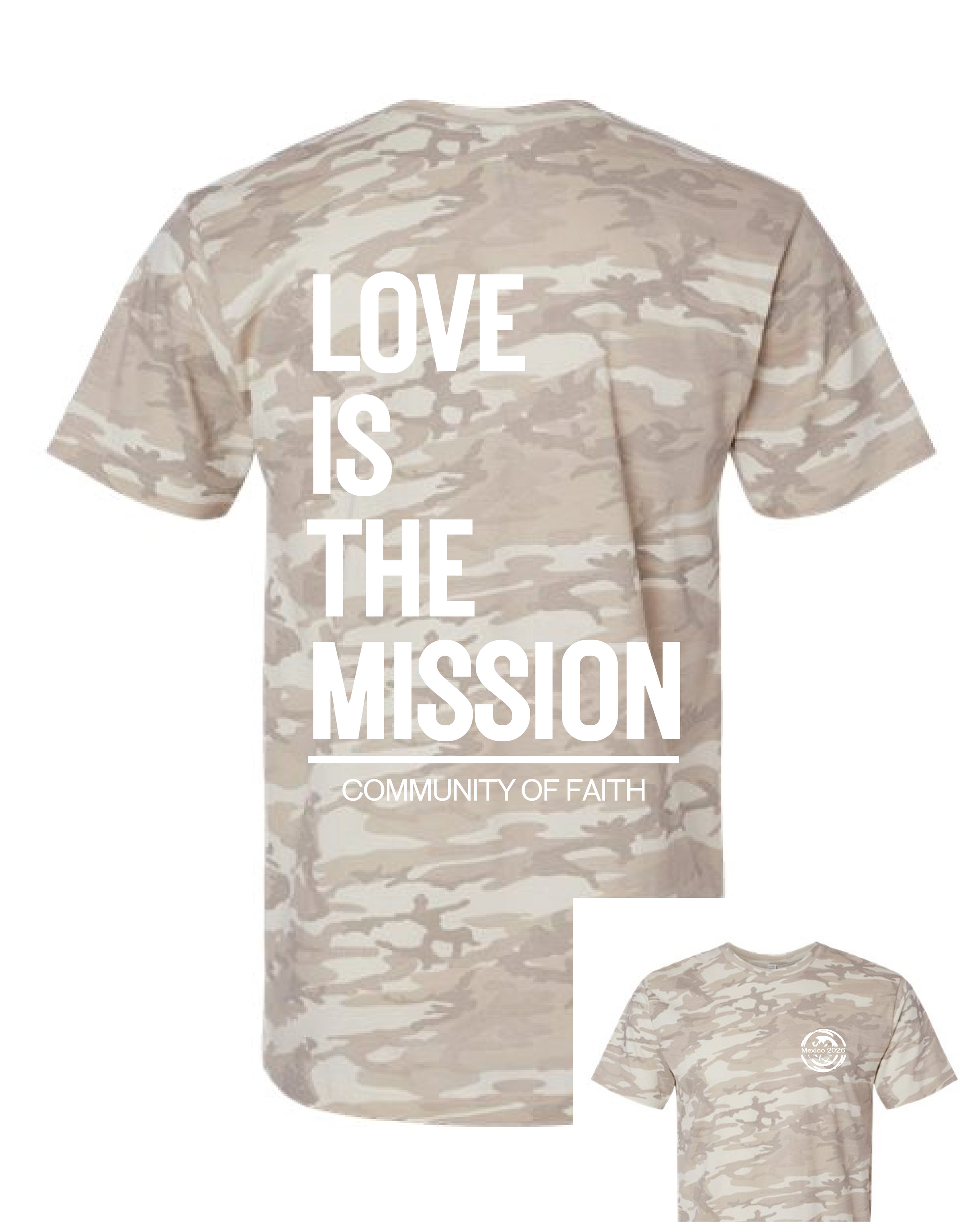 Love is the Mission - 2026 Mexico COF Missions Tee - Endlessly Trendy Boutique