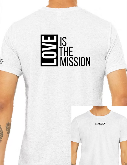 Love is the Mission - 2025 COF Missions Tee - (Roman Numerals Version)