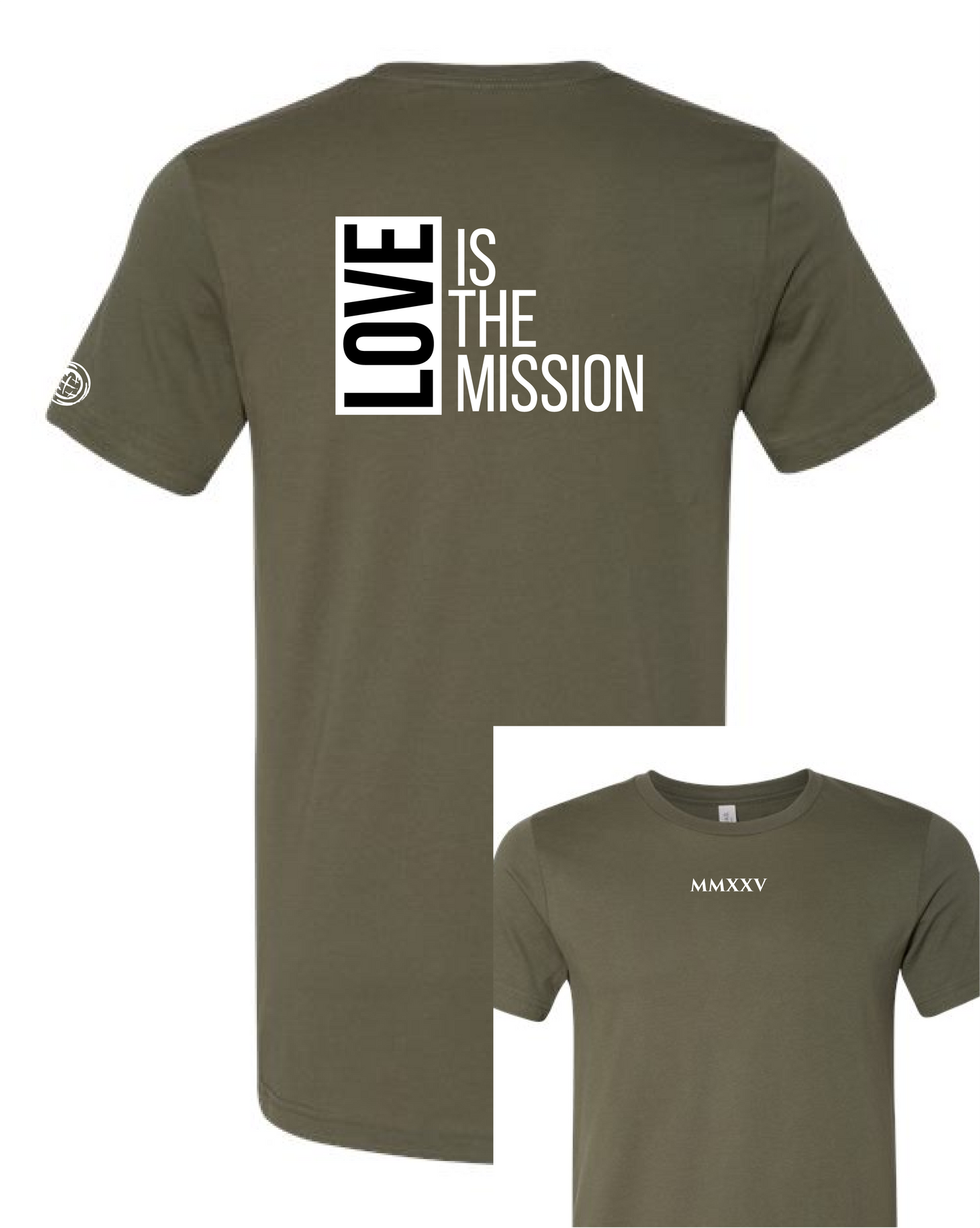 Love is the Mission - 2025 COF Missions Tee - (Roman Numerals Version)