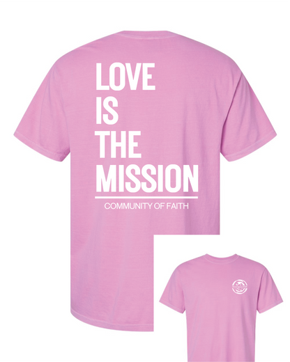 Love is the Mission - FALL 2026 Nicaragua COF Missions Tee