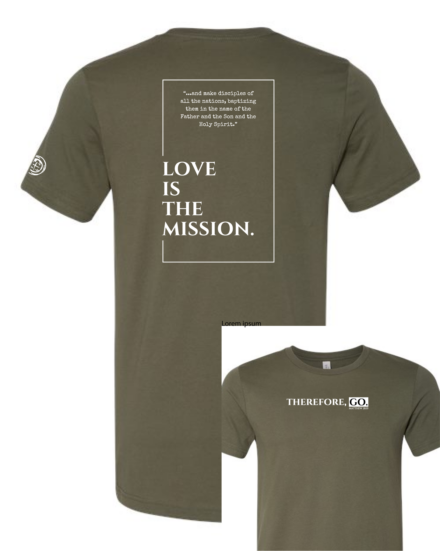 Love is the Mission - 2025 COF Missions Tee - (Matthew 28:19 Version)