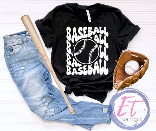 Retro Baseball Shirt Tee