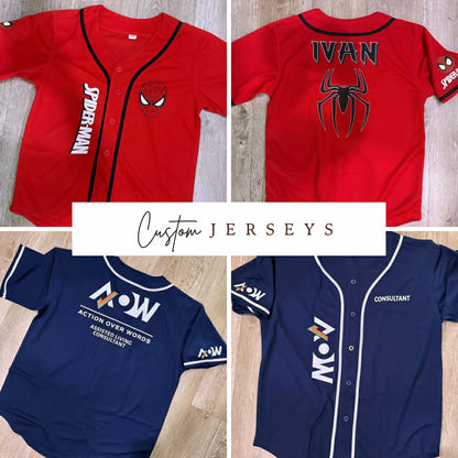 Custom Jersey - Endlessly Trendy Boutique