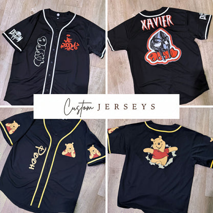 Custom Jersey - Endlessly Trendy Boutique