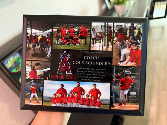 Custom 7x9 Photo Plaque – Perfect for Awards, Appreciation & Special Memories