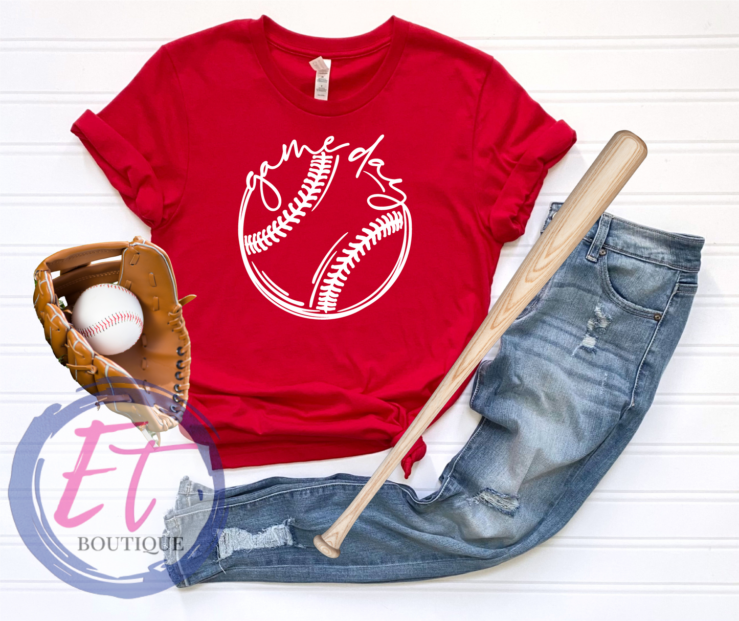 Game Day Baseball Shirt or Sweatshirt - Endlessly Trendy Boutique