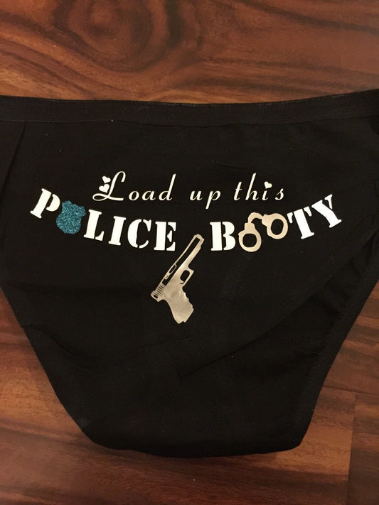 Load Up This Police Booty Panties - - Endlessly Trendy Boutique