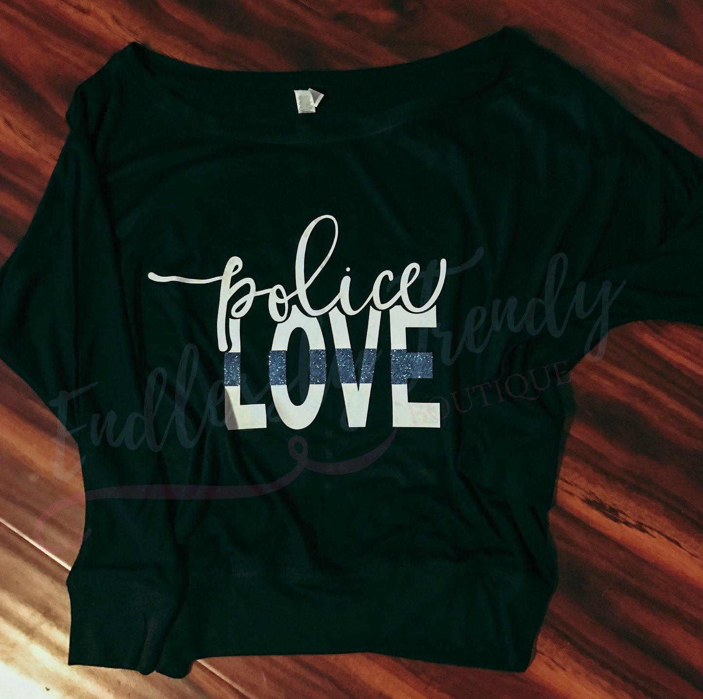 Police Love Tee - - Endlessly Trendy Boutique