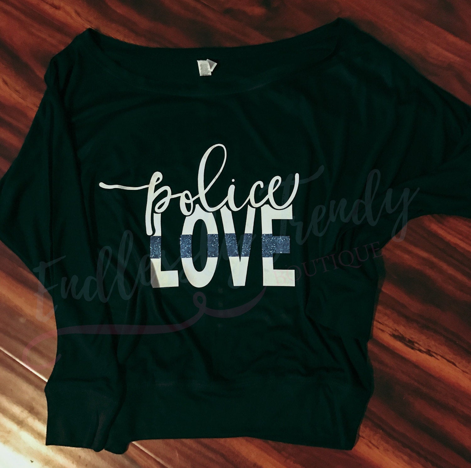 Police Love Tee - - Endlessly Trendy Boutique