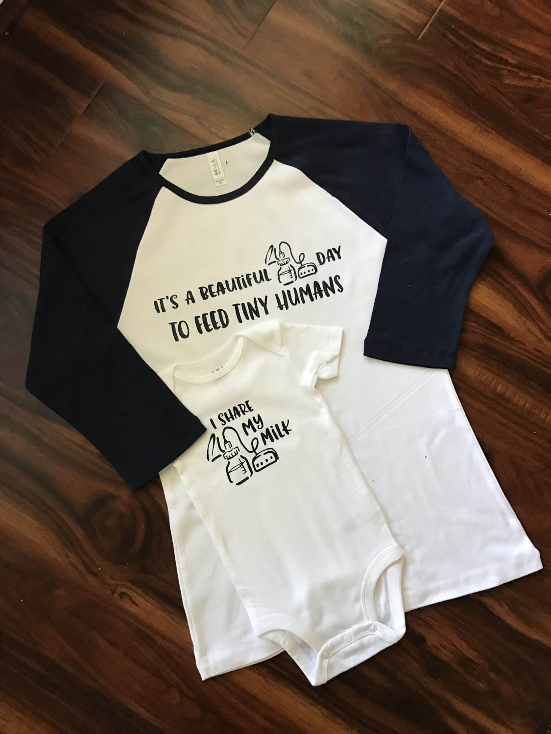 Milk Sharing Matching Mommy and Baby Shirts - I Share My Milk - - Endlessly Trendy Boutique