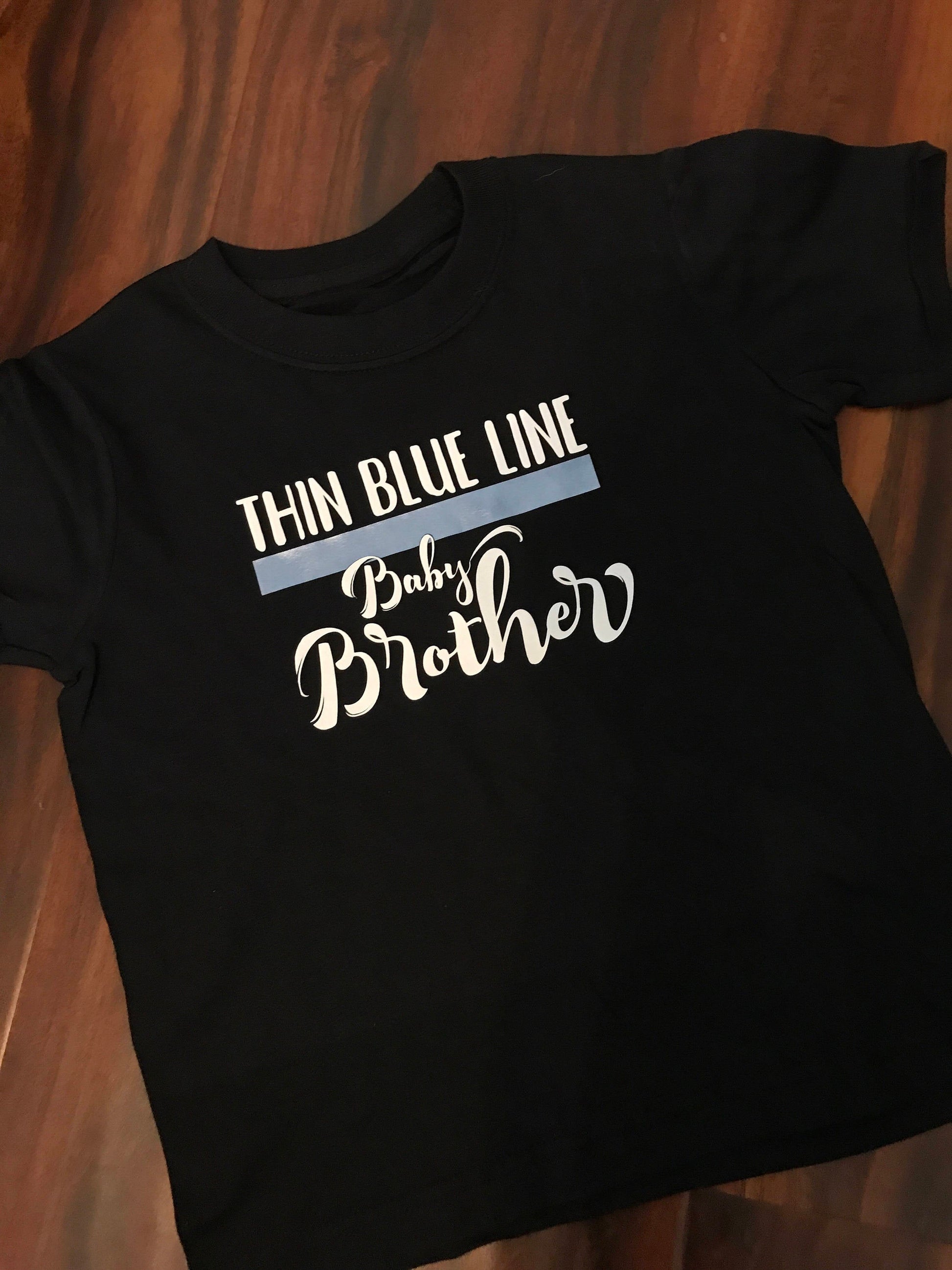 TBL Thin Blue Line Support Tshirt - - Endlessly Trendy Boutique
