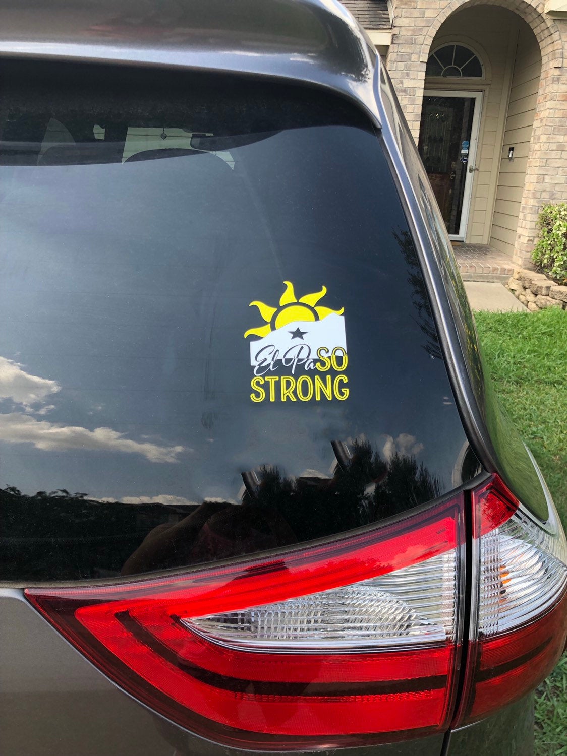 El Paso Strong - #ElPaSOSTRONG Decal (Window Sticker) - Endlessly Trendy Boutique