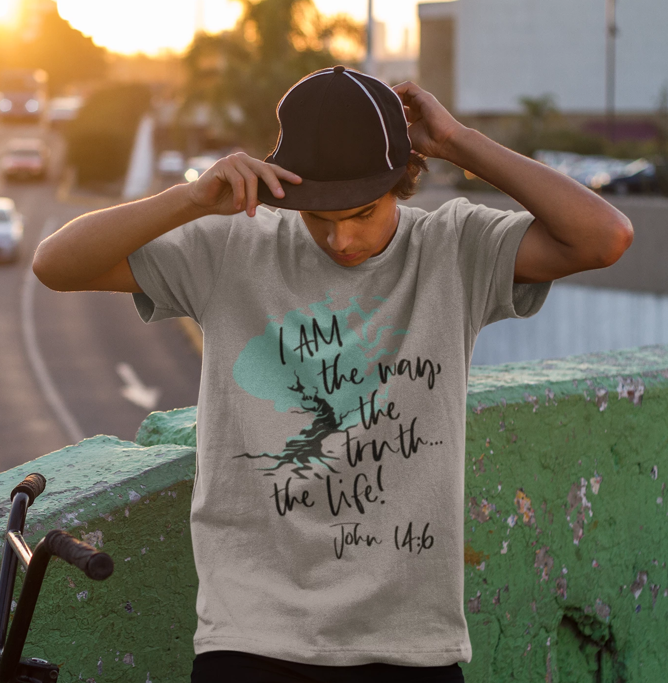 "I AM" the Way, the Truth, The Life John 14:6 Inspirational Jesus T-Shirt - - Endlessly Trendy Boutique